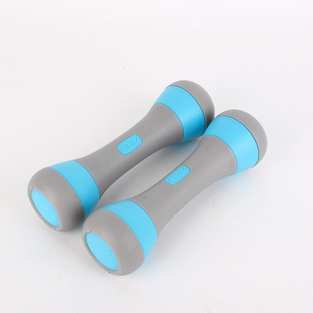 Adjustable heavy rubber dumbbells