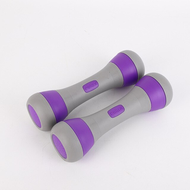 Adjustable heavy rubber dumbbells