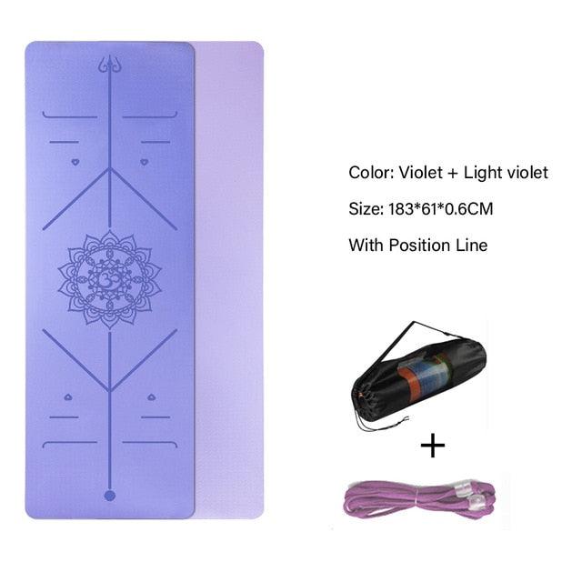 Double Layer Non-Slip Yoga Exercise Pad - Medibolic