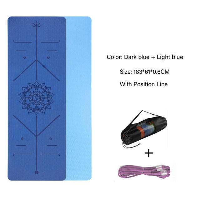 Double Layer Non-Slip Yoga Exercise Pad - Medibolic