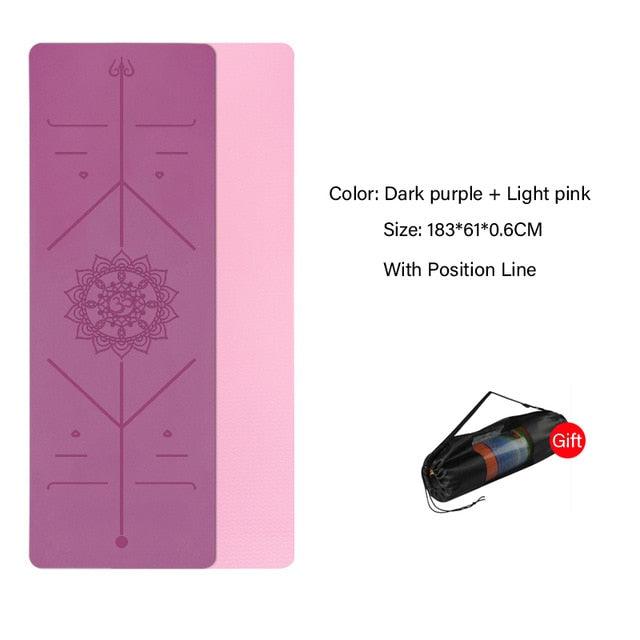 Double Layer Non-Slip Yoga Exercise Pad - Medibolic