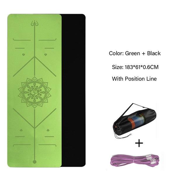 Double Layer Non-Slip Yoga Exercise Pad - Medibolic