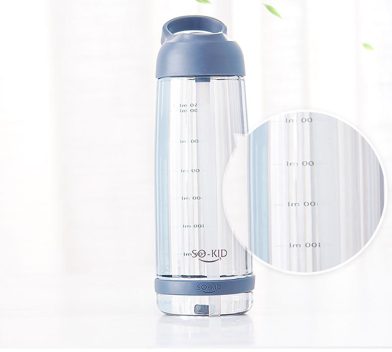 1000ml Outdoor Water Bottle with Straw