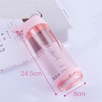 1000ml Outdoor Water Bottle with Straw