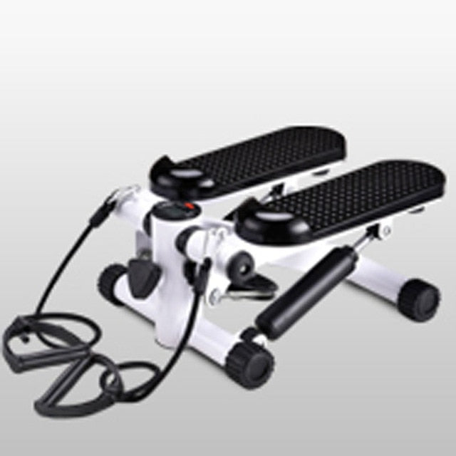 Running machine stepper elliptical trainer