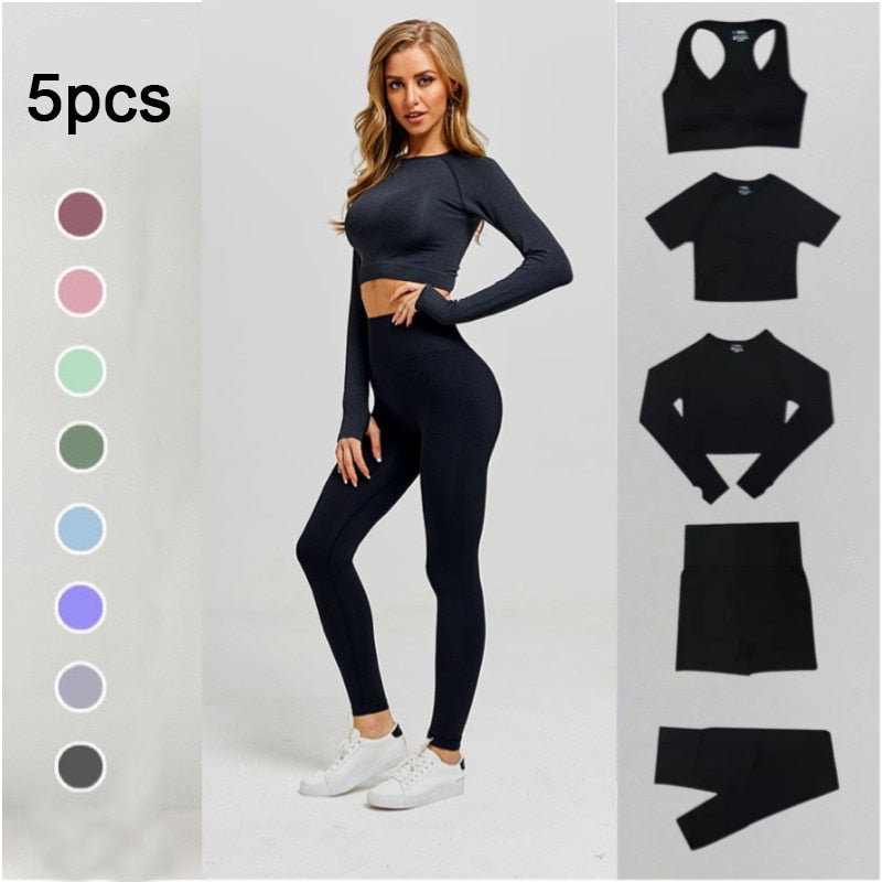 Seamless Women  yoga set