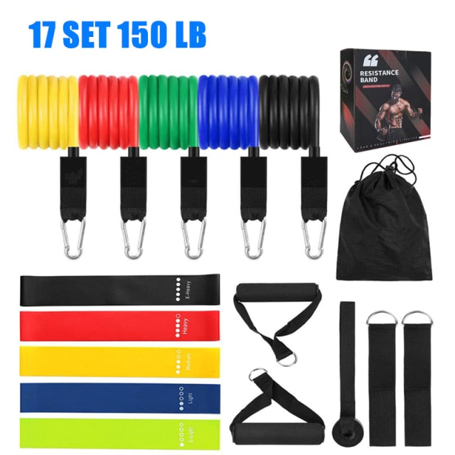 Elastic 100lbs 150lbs Fitness Resistance Bands S