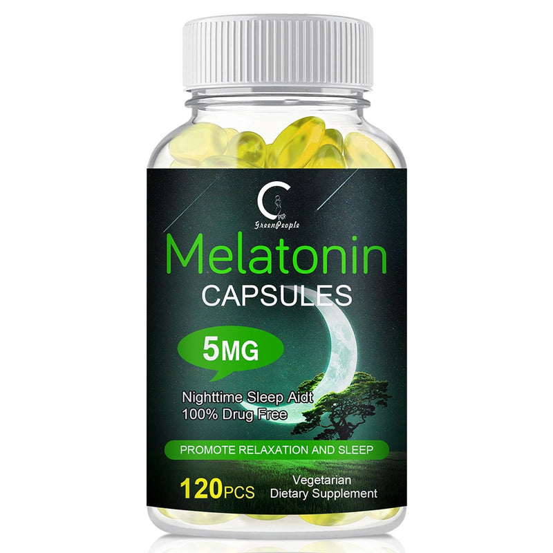 5Mg Melatonin Capsules Vitamin