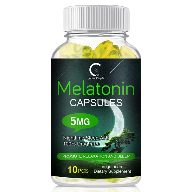 5Mg Melatonin Capsules Vitamin