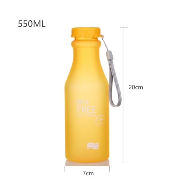 550ML BAP FREE  Unbreakable Water Bottle - Medibolic