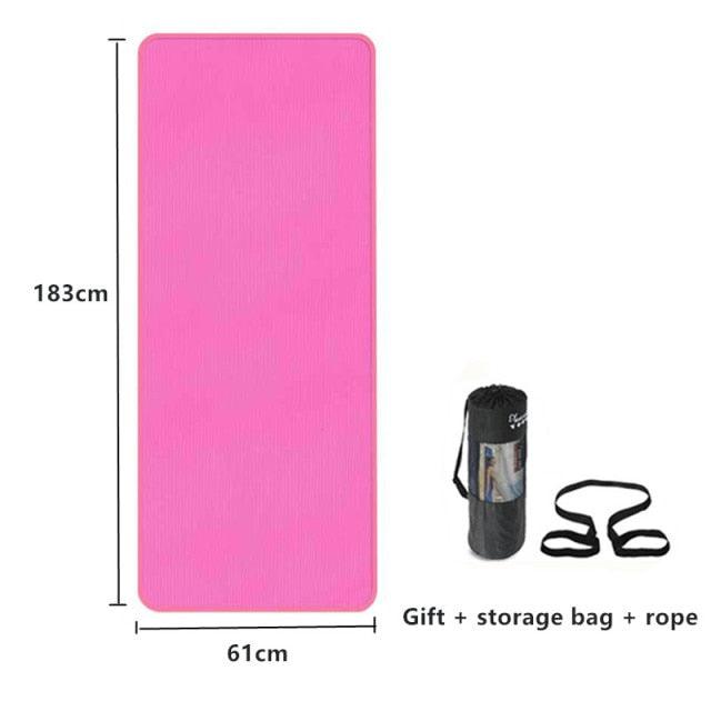 183*61*1cm Extra Thick yoga mat - Medibolic