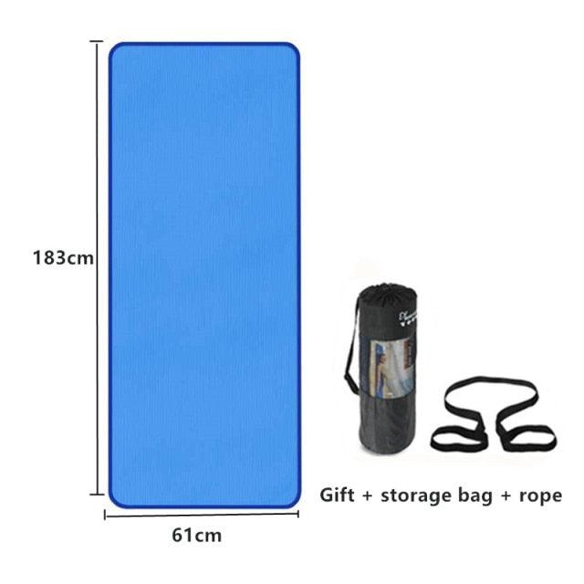 183*61*1cm Extra Thick yoga mat - Medibolic