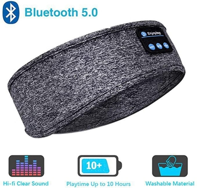 Soft Elastic Headphones Sports Headband