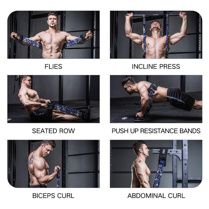 Chest Expander Push-ups Resistance Bands - Medibolic