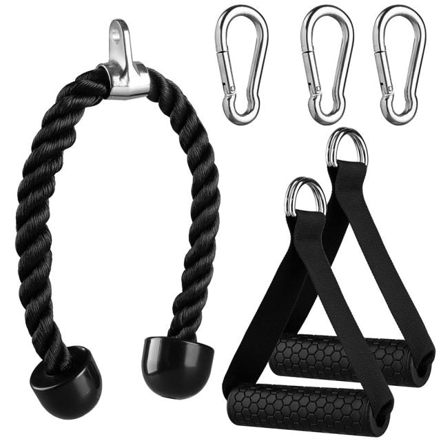 Gym Lat Pull Down Rope Pully Gym