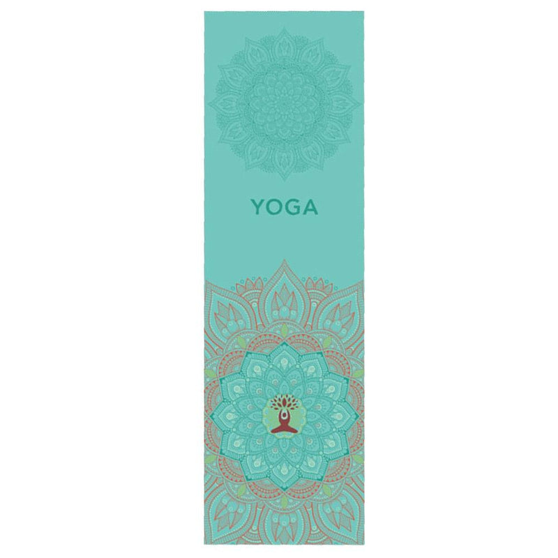 Portable Double Layer Printed Yoga Mat - Medibolic