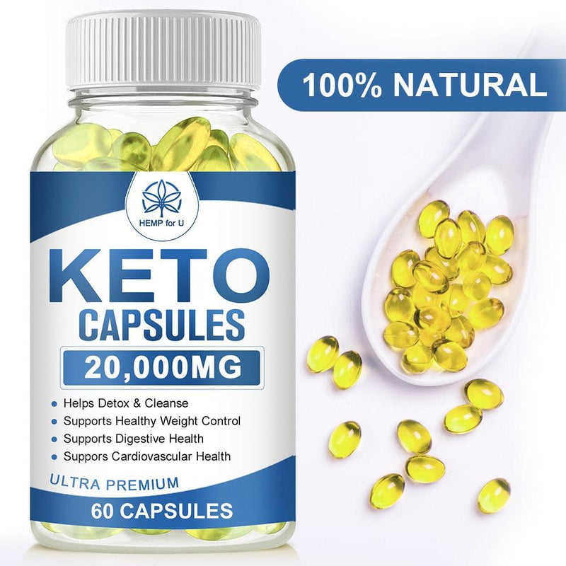 60pcs Keto Capsules Weight Loss Diet Supplement - Medibolic