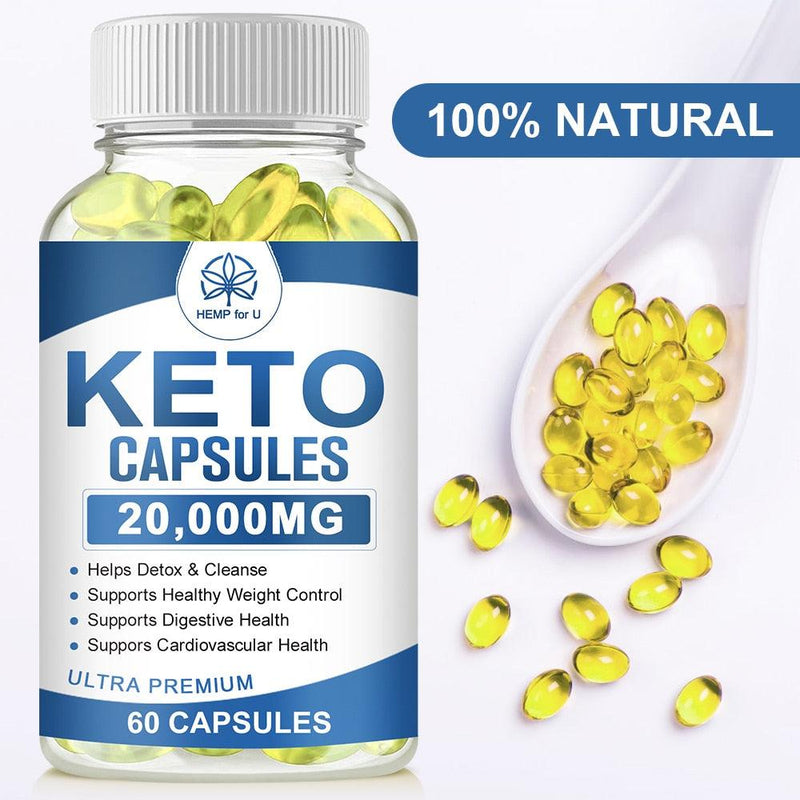 60pcs Keto Capsules Weight Loss Diet Supplement - Medibolic