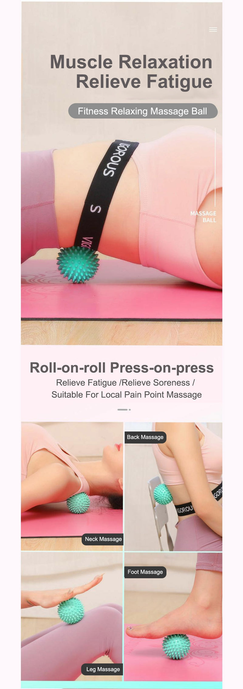 Spiky Roller Massage Ball