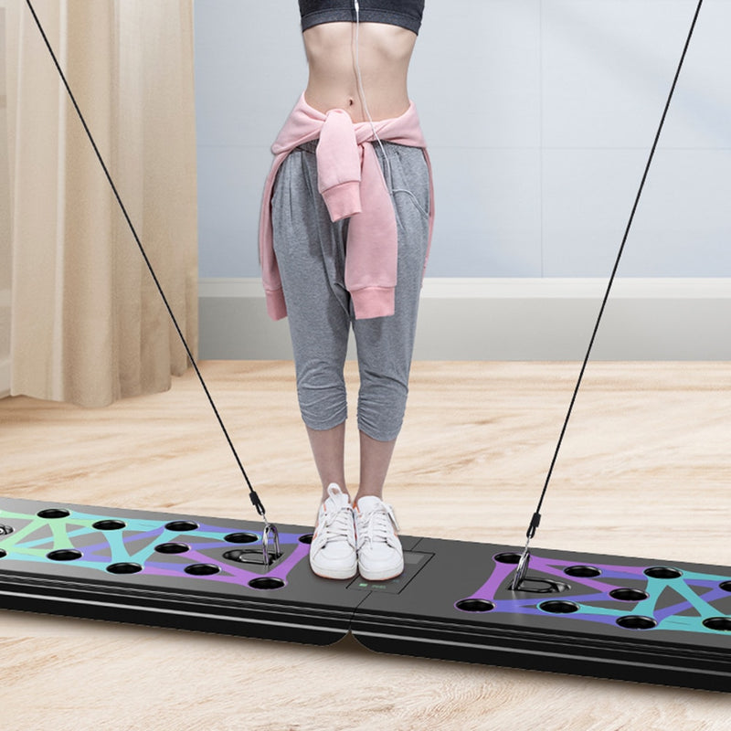 Counting Folding Push Up Board