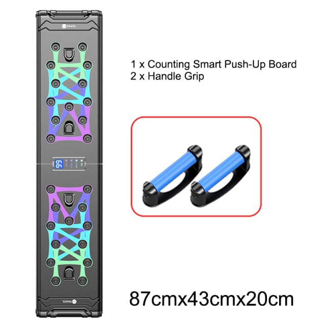 Counting Folding Push Up Board