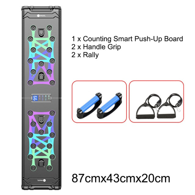 Counting Folding Push Up Board