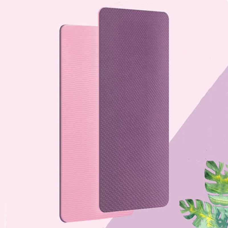 1830 * 610 * 6mm TPE two-color yoga mat