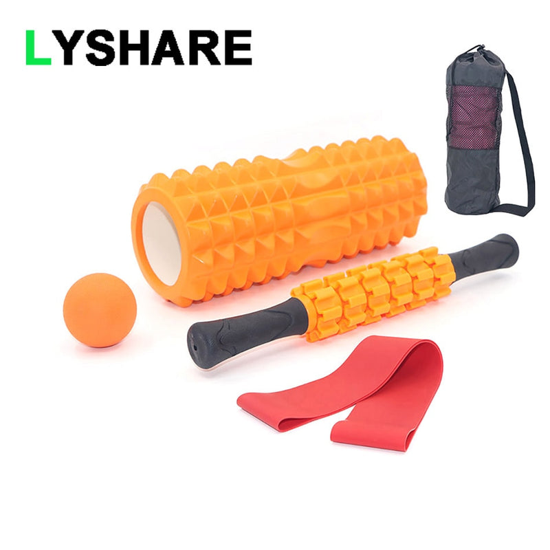 Yoga Column Fitness Equipment Pilates Foam Roller