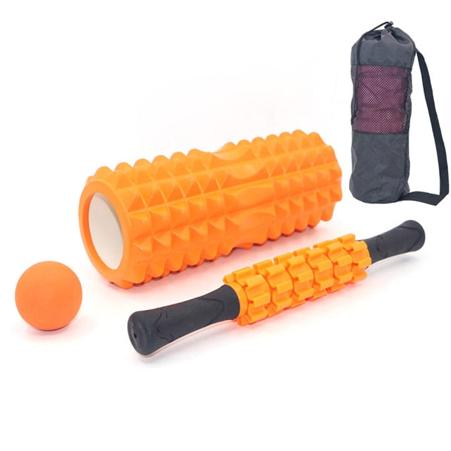 Yoga Column Fitness Equipment Pilates Foam Roller