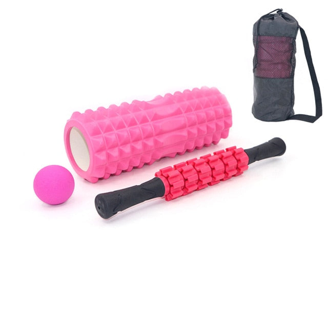 Yoga Column Fitness Equipment Pilates Foam Roller