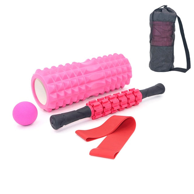 Yoga Column Fitness Equipment Pilates Foam Roller