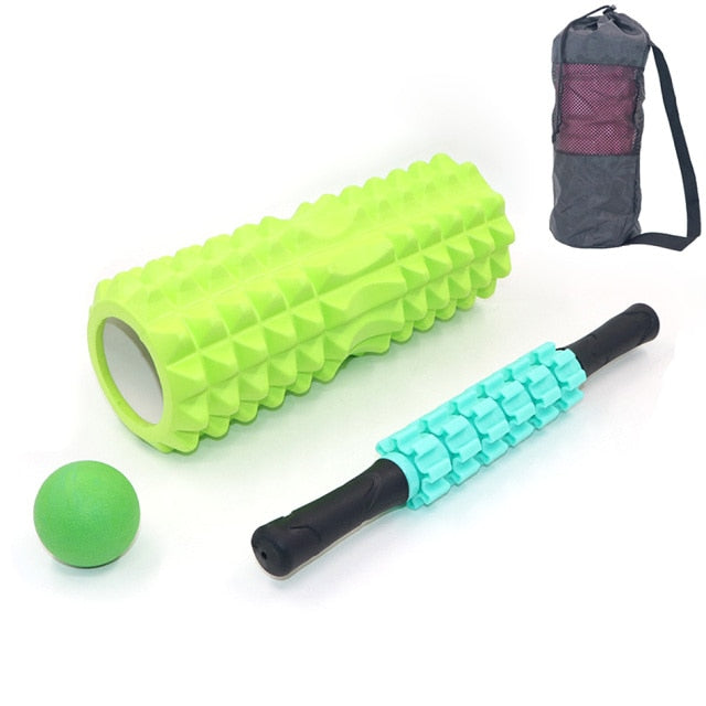 Yoga Column Fitness Equipment Pilates Foam Roller