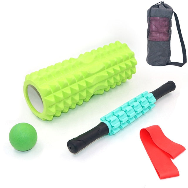 Yoga Column Fitness Equipment Pilates Foam Roller