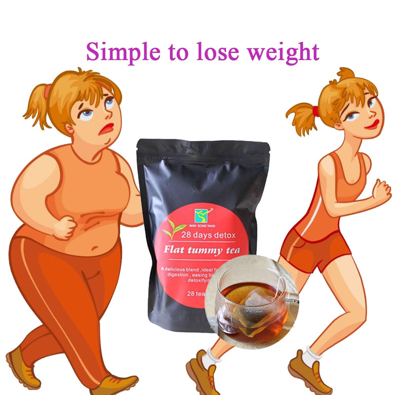 Natural Detox Tea Bag Colon Cleansing Fat