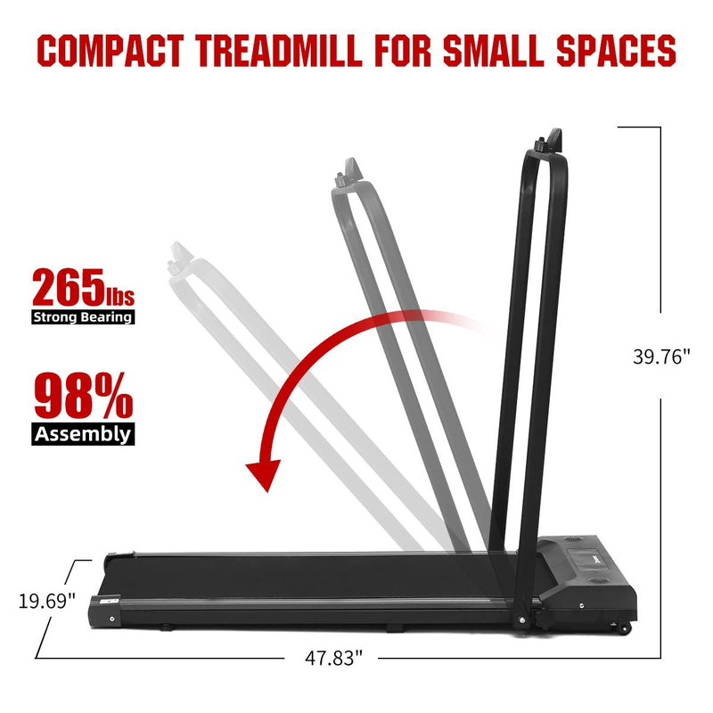 2-in-1 Multifunctional Foldable Treadmills