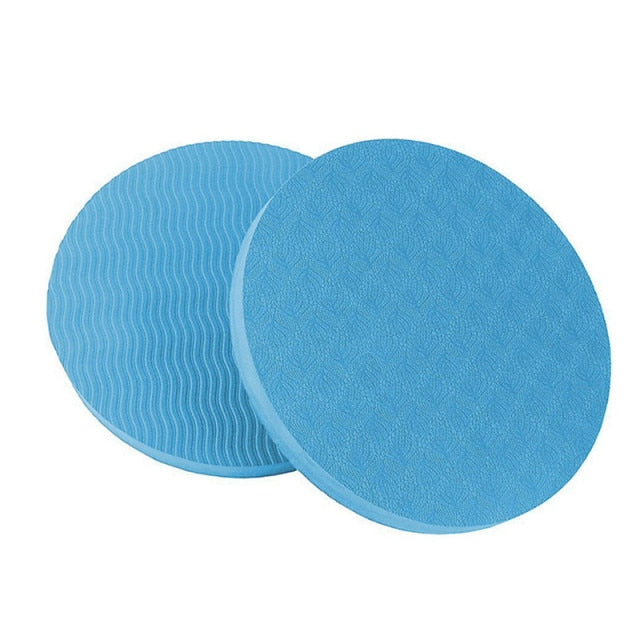 2PCS/Set Portable Small Round Knee Pad