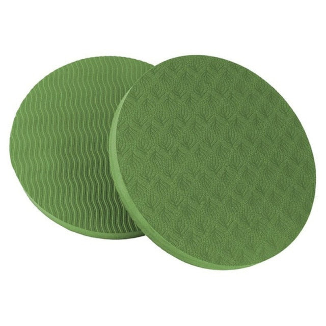 2PCS/Set Portable Small Round Knee Pad