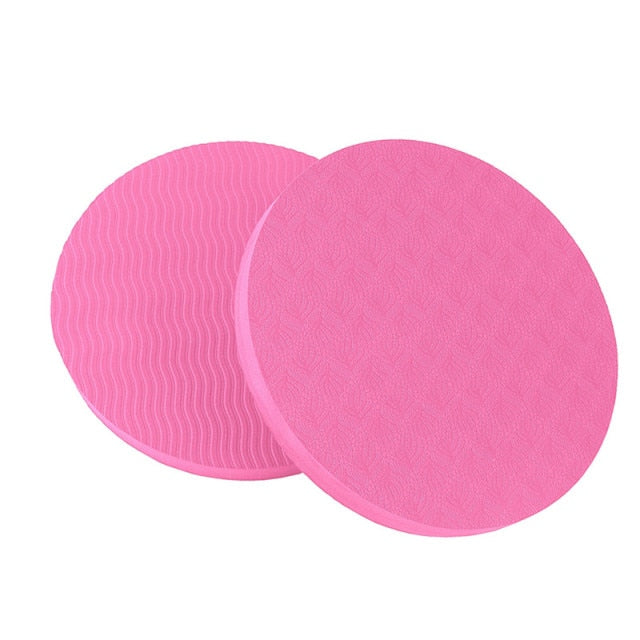 2PCS/Set Portable Small Round Knee Pad