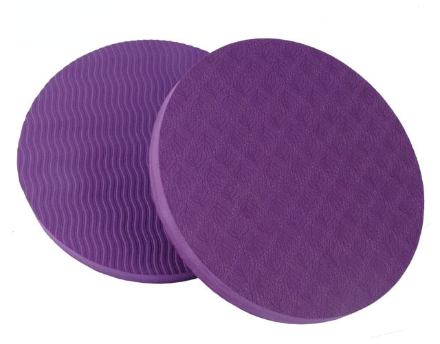 2PCS/Set Portable Small Round Knee Pad