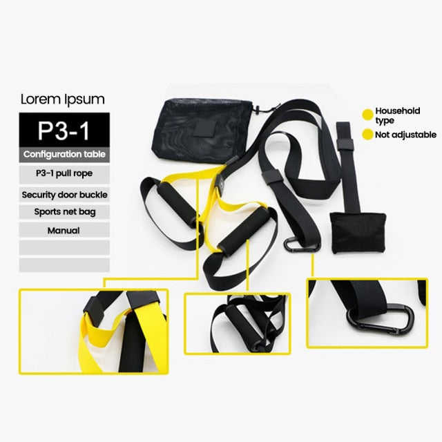 Suspension Trainer Fitness Hanging Belt