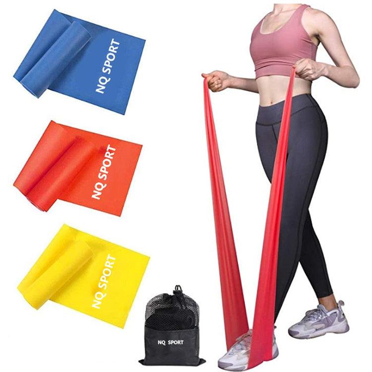 Colorful Pilates Elastic Latex Yoga TheraBand - Medibolic