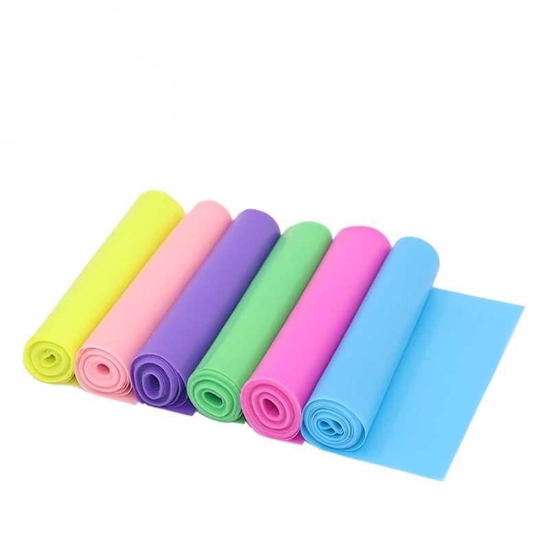 Colorful Pilates Elastic Latex Yoga TheraBand - Medibolic