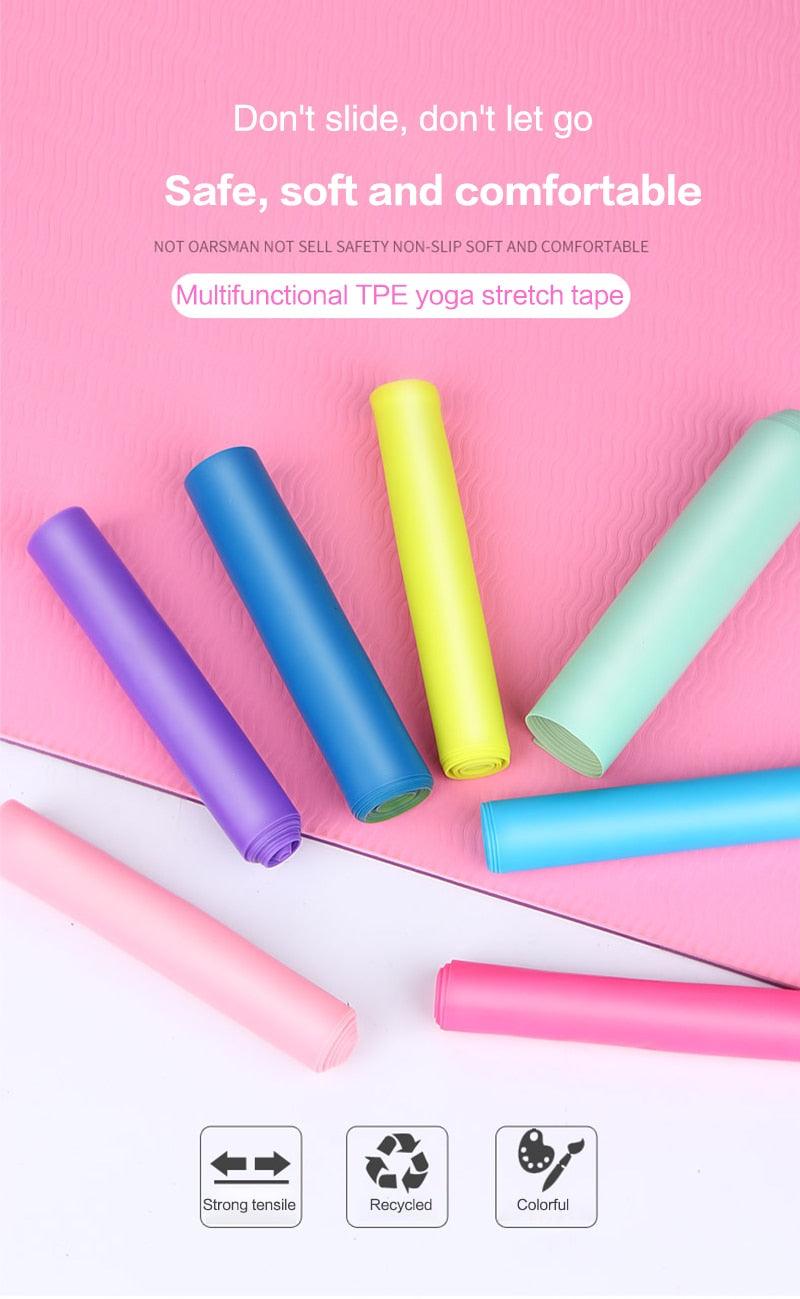 Colorful Pilates Elastic Latex Yoga TheraBand - Medibolic