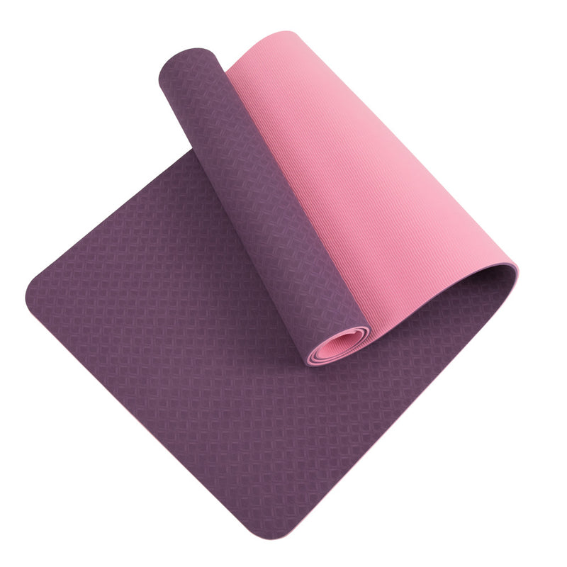 1830 * 610 * 6mm TPE two-color yoga mat